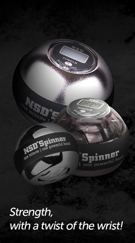 The NSD Spinner powerball: The world's smallest gym..